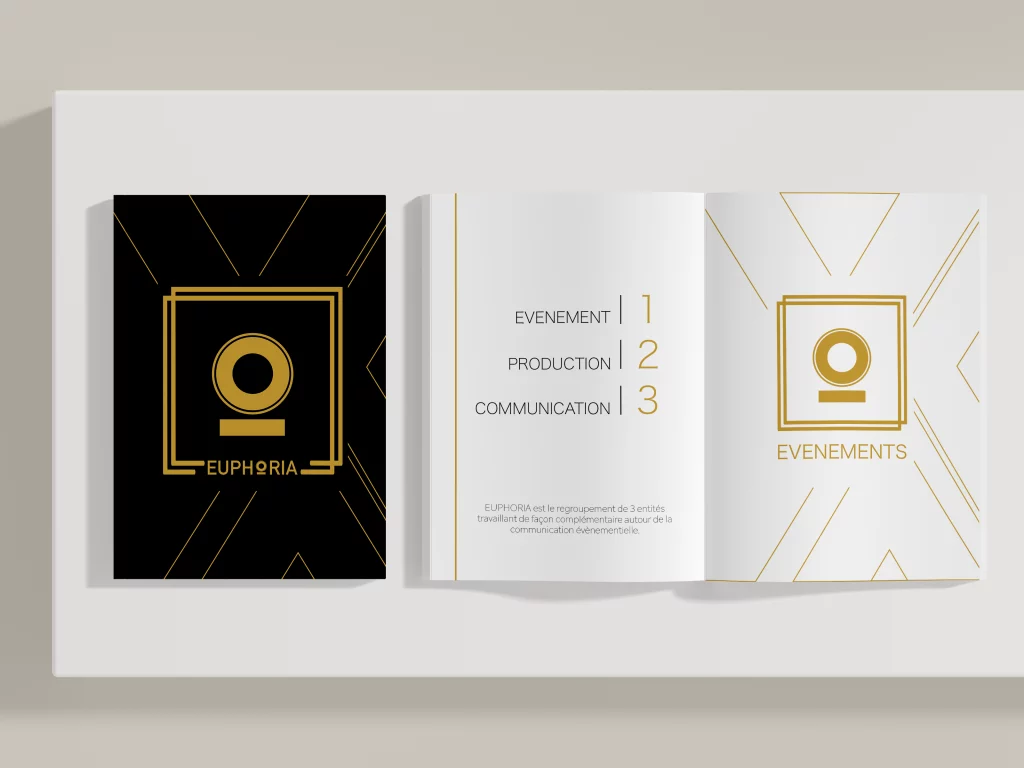 brochure event graphisme